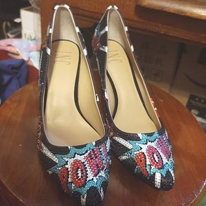 Superhero/comic heels